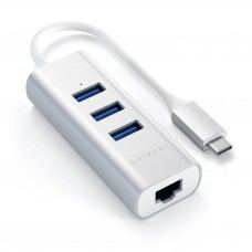 USB-C uz USB 3.0 Ethernet adapteris (SATECHI)